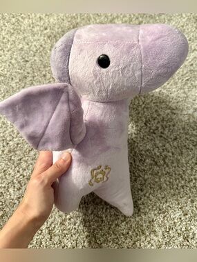 Bellzi Terri The Pterodactyl Dinosaur Purple Soft Plushie 12" Kidcore Dino